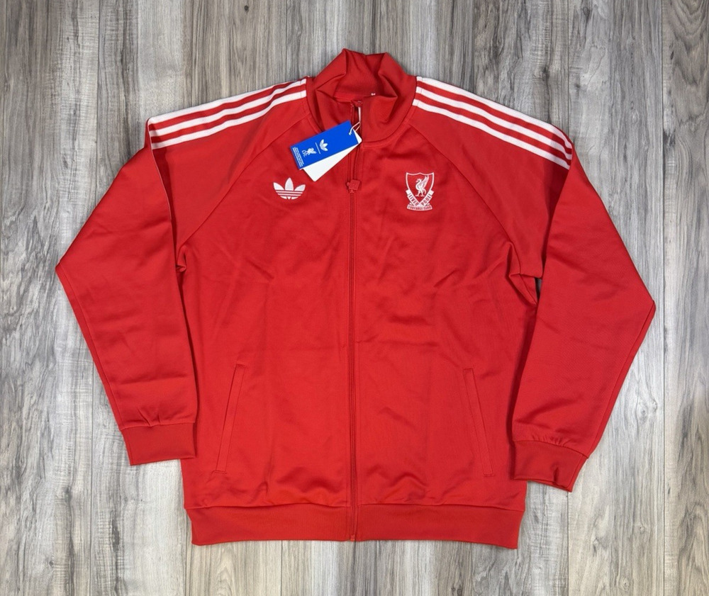 adidas Originals Liverpool FC LFC OG Track Top Jacket Pure Ruby JZ0144 Mens XL